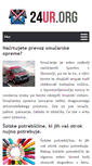 Mobile Screenshot of 24ur.org